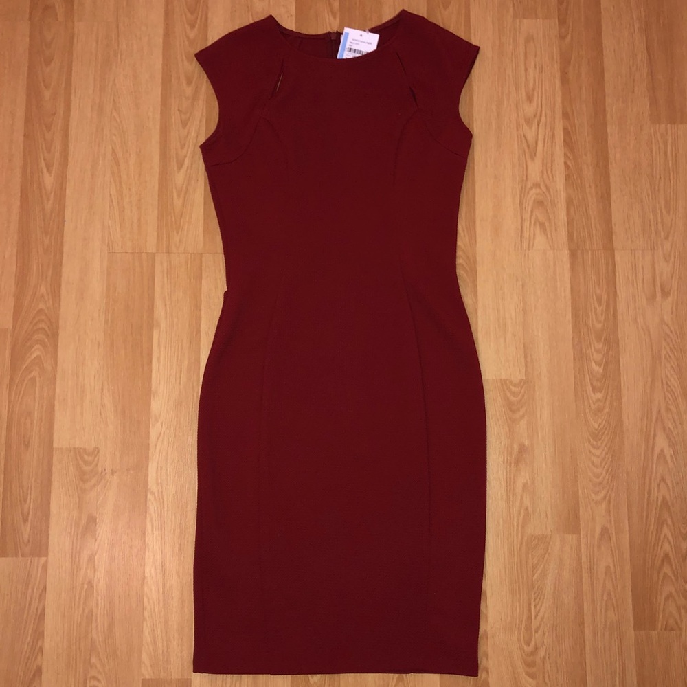 Maroon Cocktail Dress